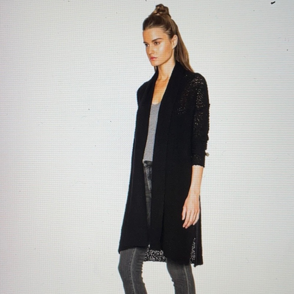 James Perse Merino Boucle Cardigan- new price!